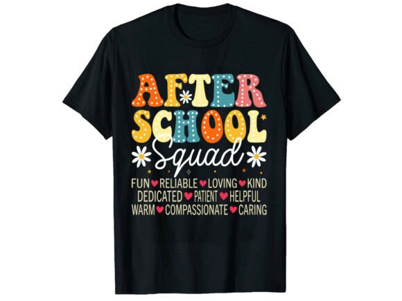 After School Squad SVG T-Shirt Graphics