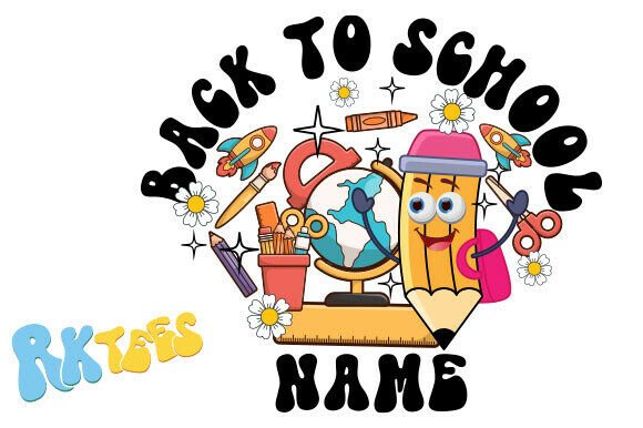 First Day of School PNG: Graphics and Crafts