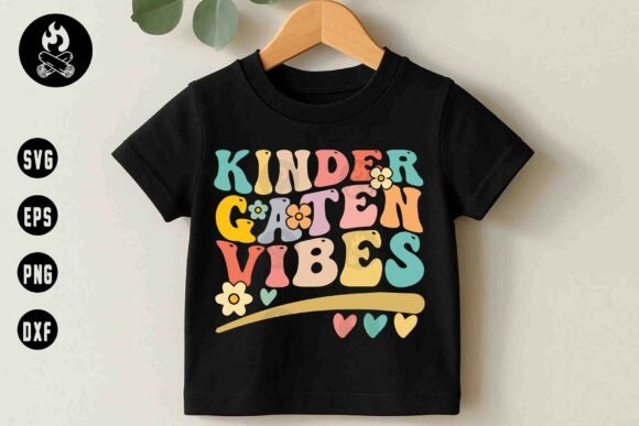 Kindergarten Vibes SVG Retro Style