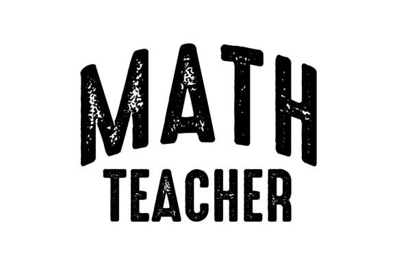 Math Teacher Svg for Crafts & Graphics