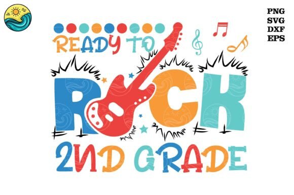 Ready to Rock 2nd Grade SVG PNG