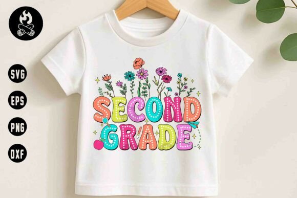 Second Grade SVG, Boho School SVG