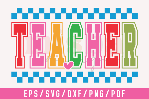 Teacher SVG PNG, T-Shirt Designs